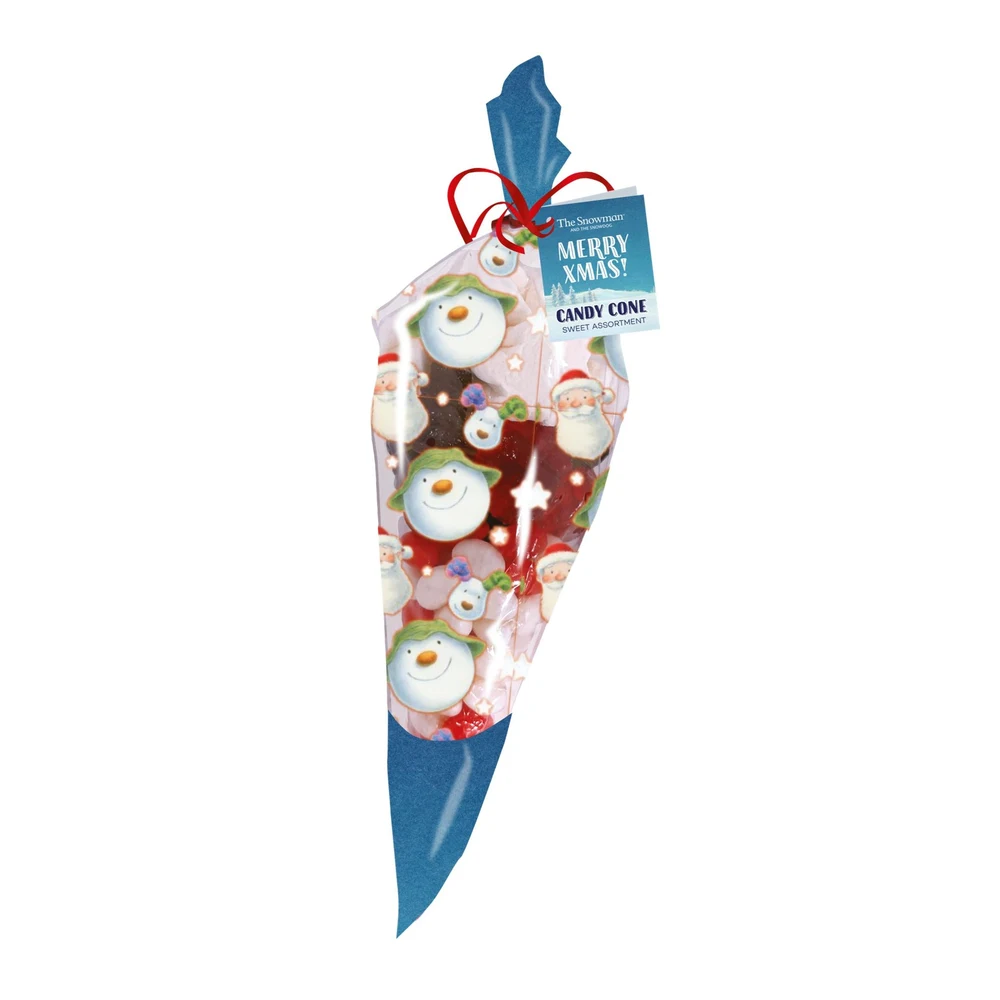 The Snowman & The Snowdog Candy Cone 150g