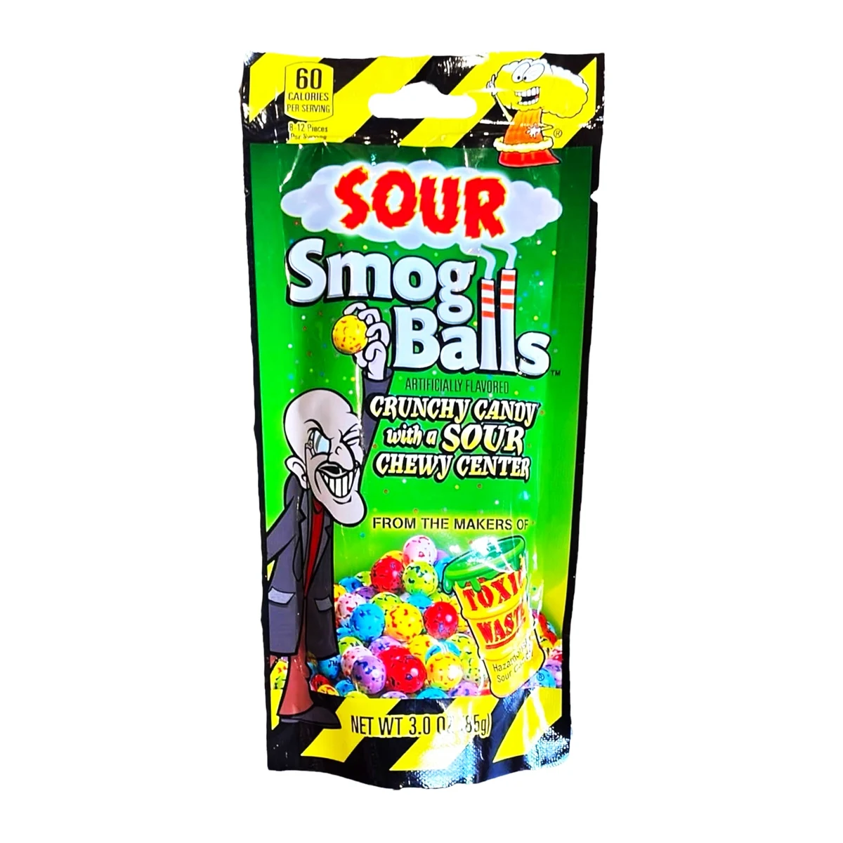 Toxic Waste Sour Smog Balls 85g