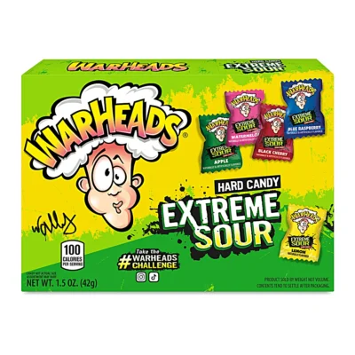 Warheads Extreme Sour Hard Candy 42g