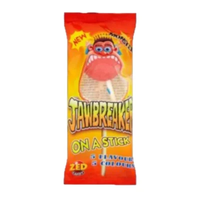 Zed Candy Monster Jawbreaker On A Stick 60g