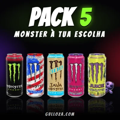 Pack 5 Monster