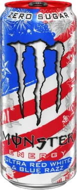 Monster Ultra Red White & Blue Razz